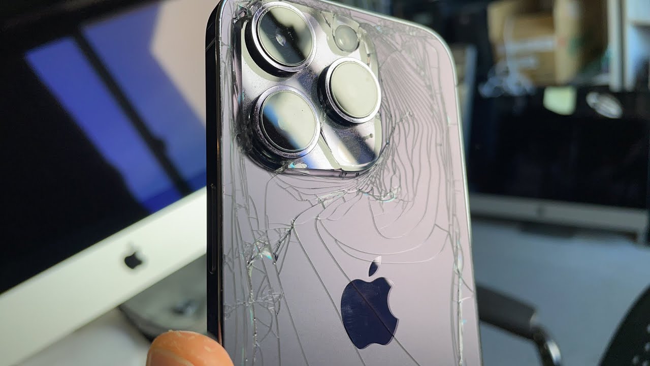 iPhone 14 Pro 壊さないための分解修理 水没修理 - YouTube