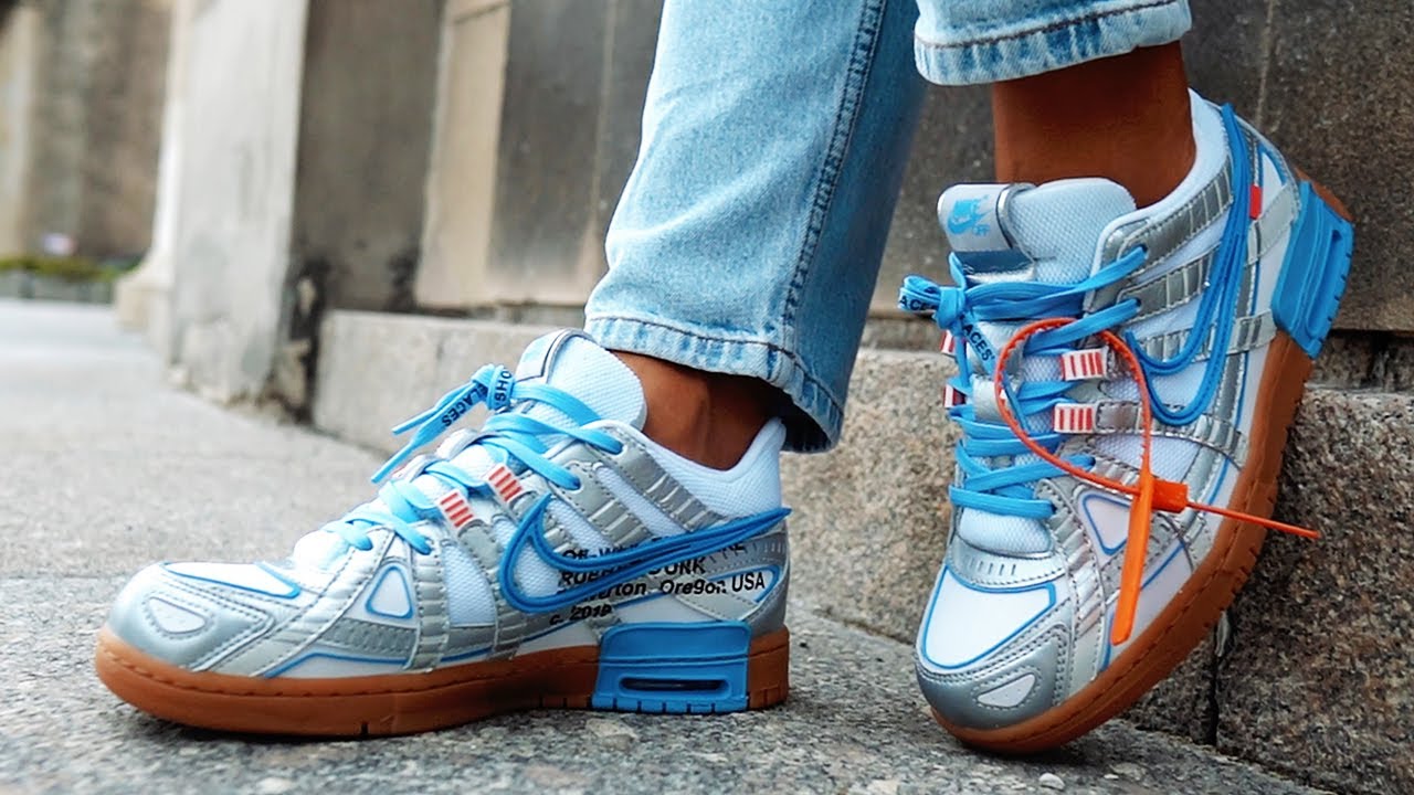 NIKE x OFF WHITE RUBBER DUNK UNC by KickWho ON FOOT Review