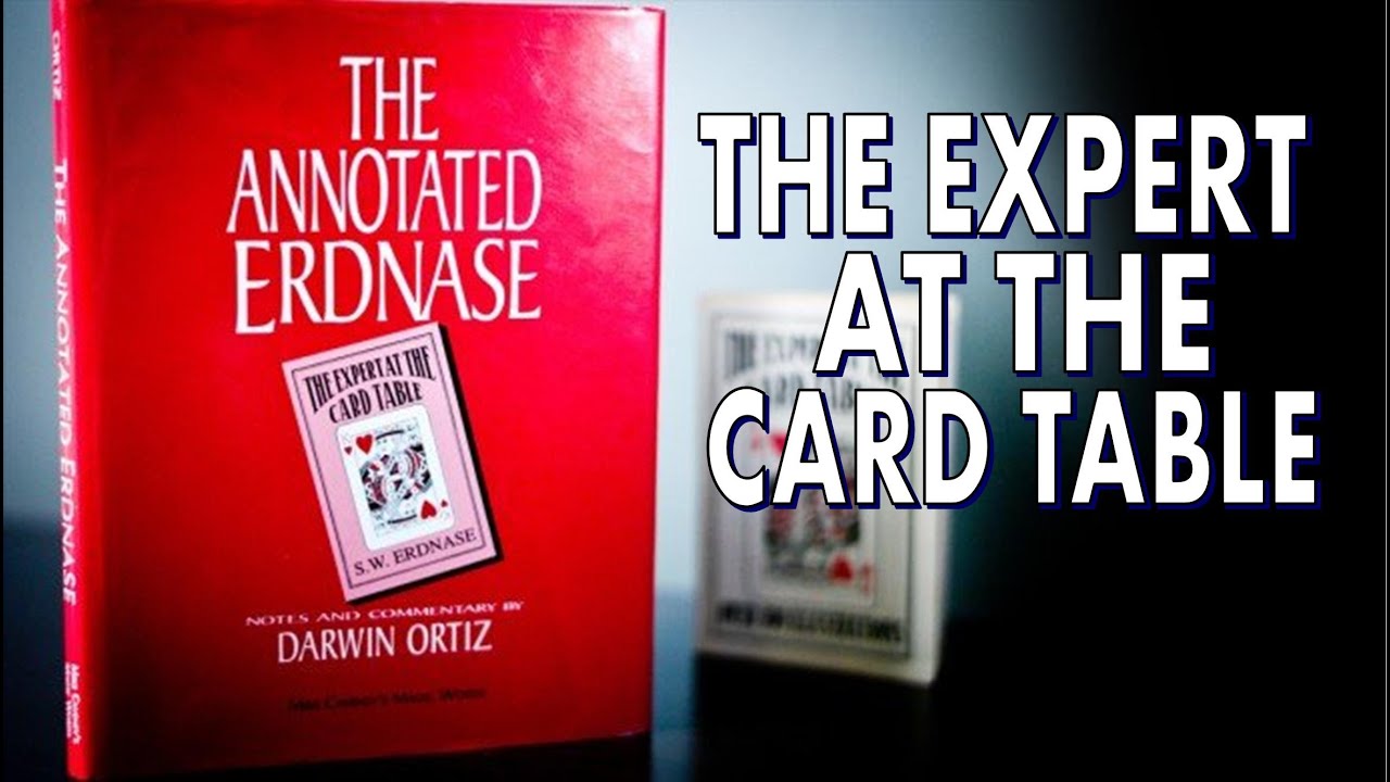 Book Review - The Annotated Erdnase by Darwin Ortiz [[ Magic Book