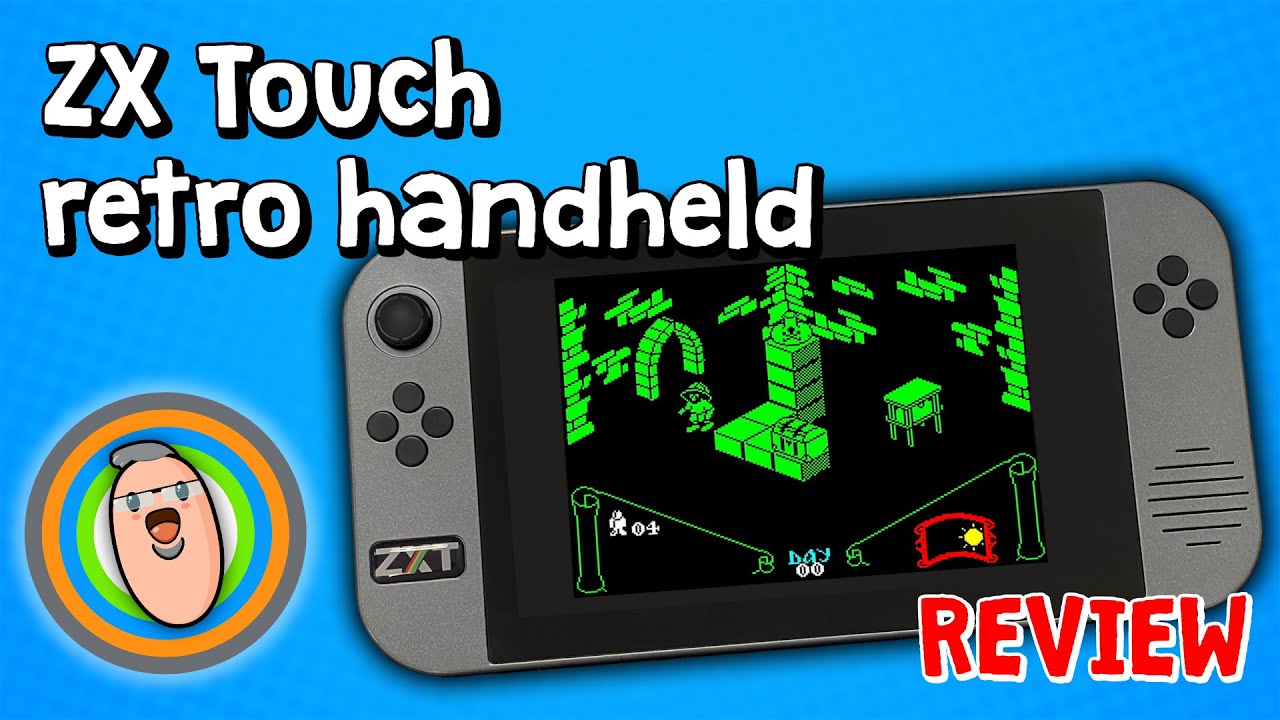ZX Touch handheld ZX Spectrum gaming console | review - YouTube