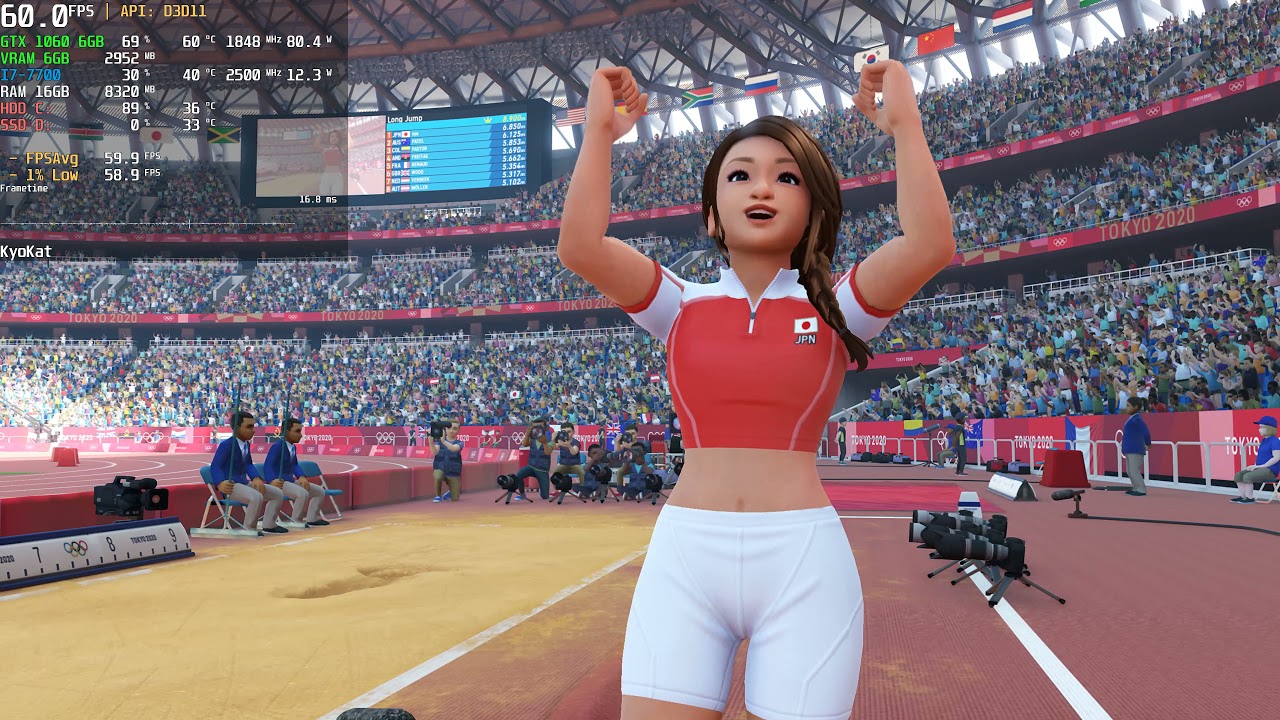Olympic Games Tokyo 2020 – The Official Video Game ALL GAMES 1440p