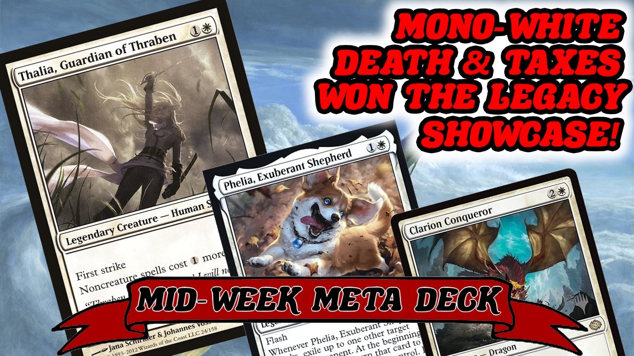 CHALLENGE WINNING JESKAI WIZARD CONTROL! Legacy Blue-White-Red