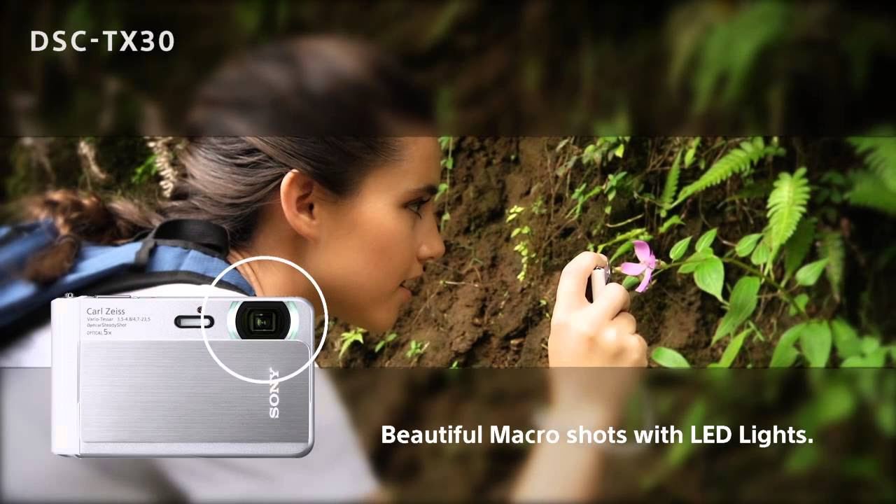 DSC-TX30 Cyber-shot from Sony | Tough with a splash of style