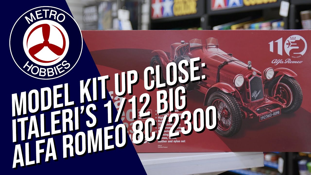 Italeri 1/12 Alfa Romeo 8C/2300 Alfa Romeo 110th Anniversary