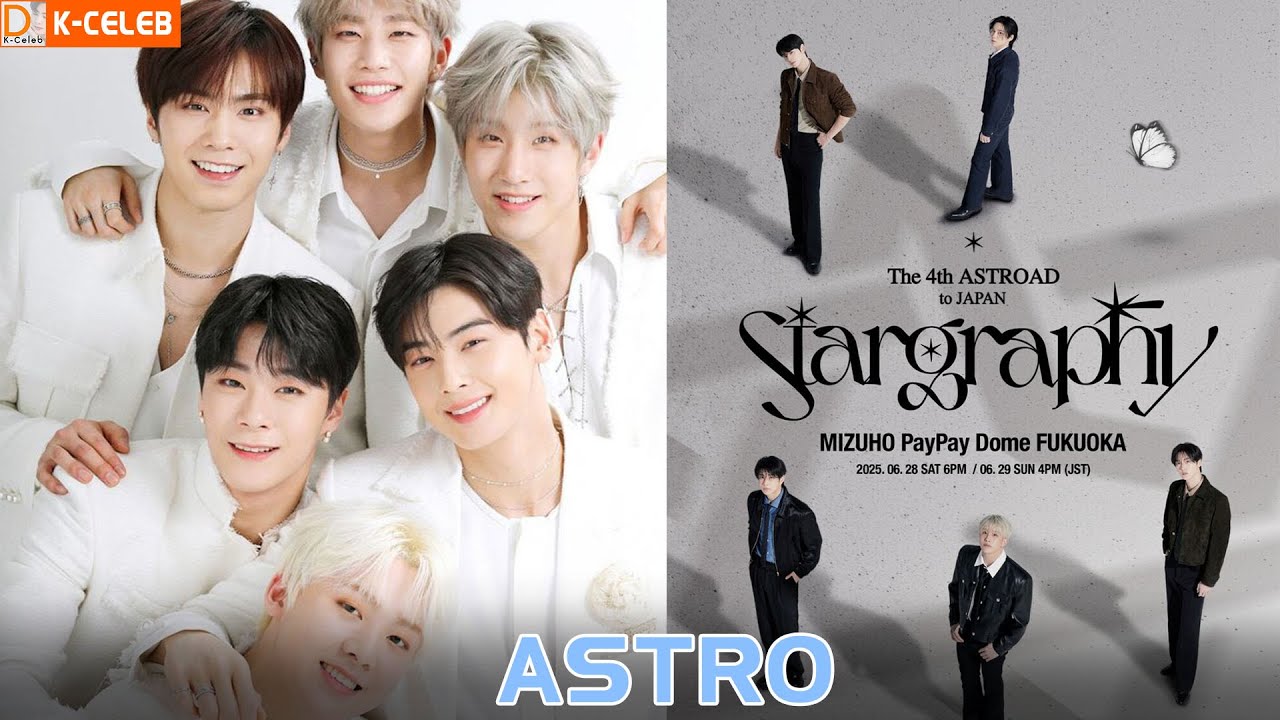 Korea & Japan Tour Revealed! — ASTRO Returns with 'STARGRAPHY