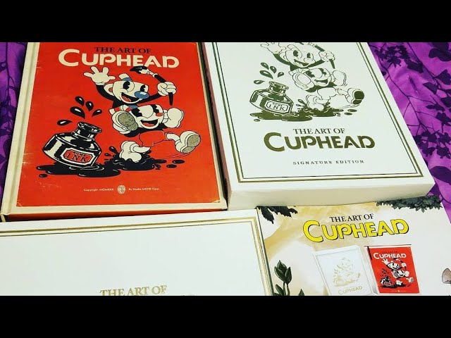 Unboxing The Art Of CupHead Signature Edition/Limited Edition