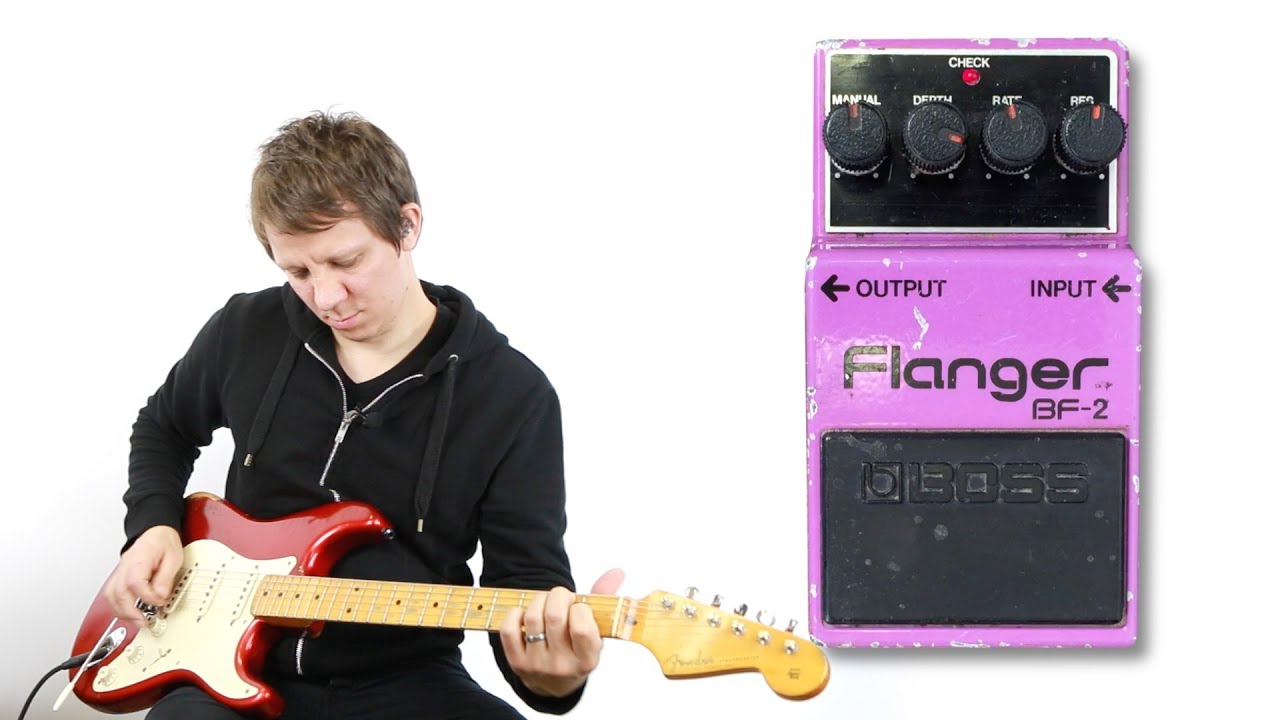 Boss BF-2 Flanger Made in Japan - YouTube