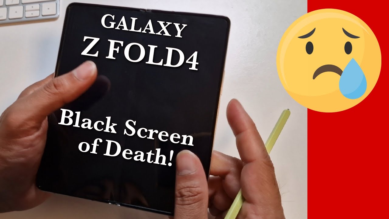 Galaxy Z Fold4 Folding Screen Has Died! Please Help! - YouTube