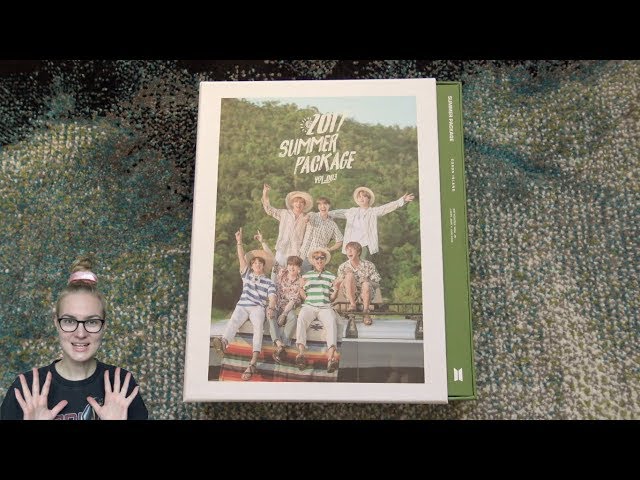 Unboxing BTS (Bangtan Boys) 방탄소년단 2017 Summer Package on