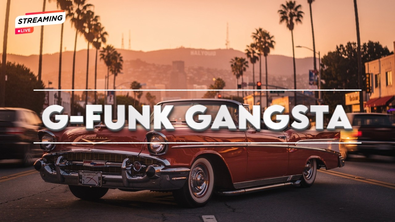 WEST COAST G-FUNK GANGSTA 🔥 2Pac, Ice Cube, Dr. Dre, Snoop Dogg