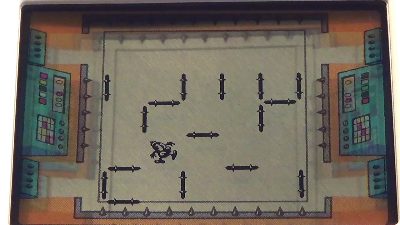 レトロ 液晶ゲーム】任天堂 ゲームウォッチ スキッシュ SQUISH