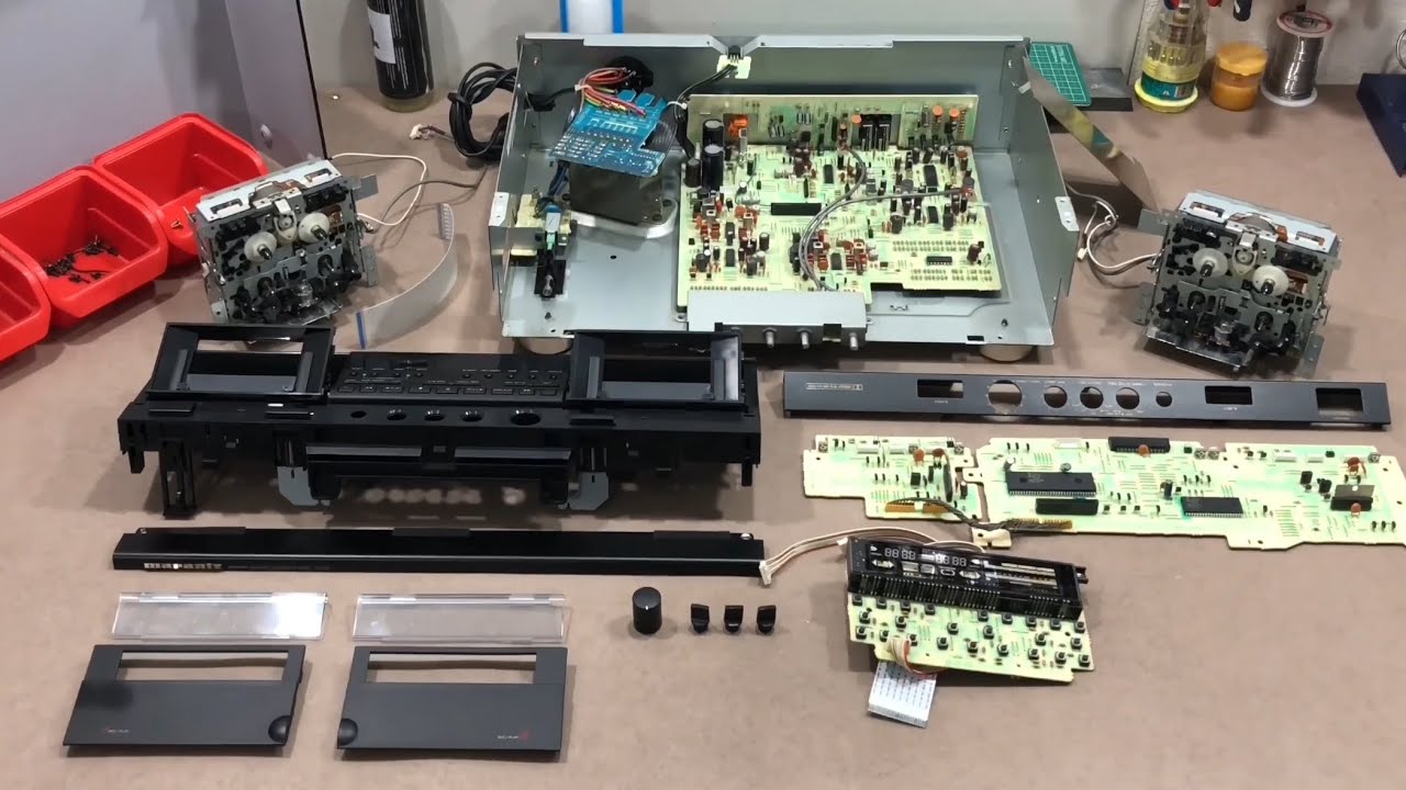 マランツ SD515 ン カセットプレーヤー メンテナンス 修理 修復 - YouTube
