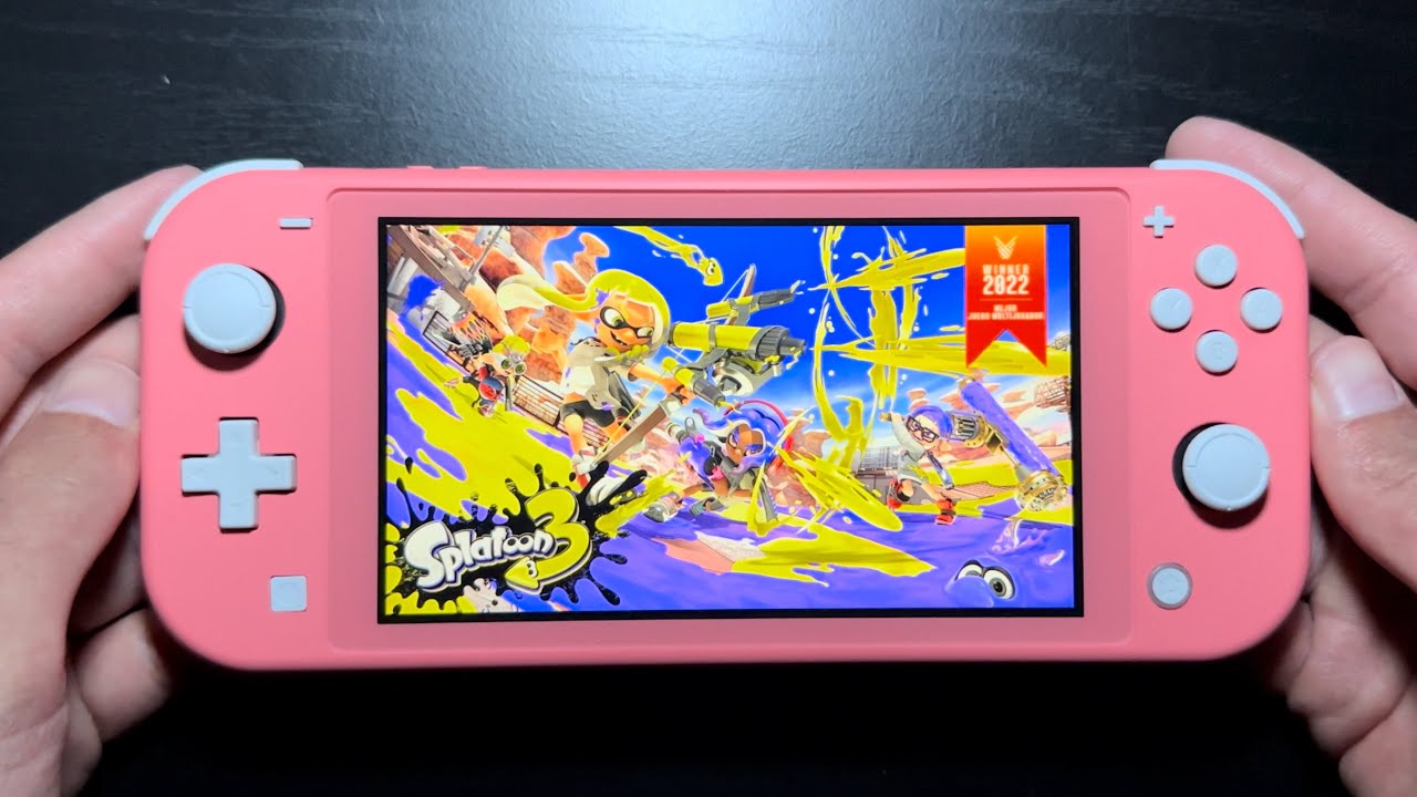 Splatoon 3 en Nintendo Switch LITE Gameplay - YouTube