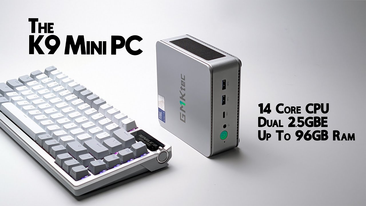 The All-New K9 Mini PC Is Made For Ai, Can It Game? GMKtec Hands