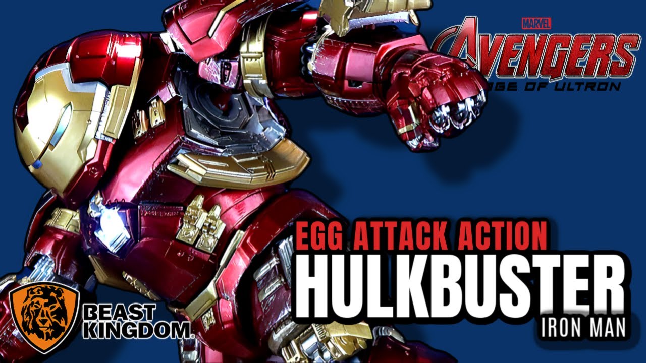 Beast Kingdom Avengers Age of Ultron Egg Attack Action Hulkbuster