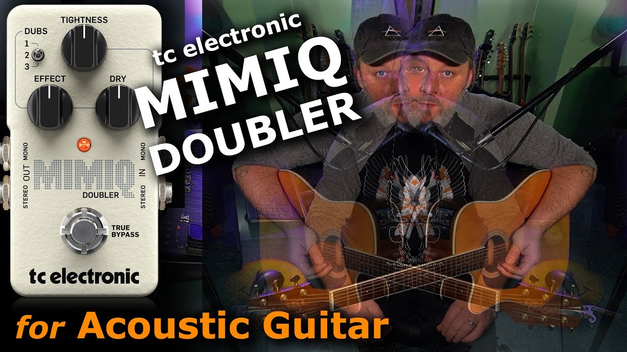 tc electronic MIMIQ DOUBLER for acoustic guitar ADT settings
