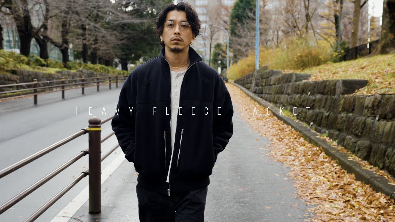 Maison Kinema】あったかフリースジャケットです。 - YouTube
