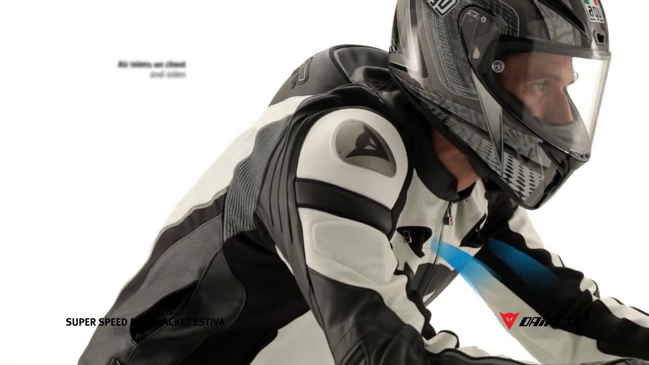 Dainese Super Speed C2 Leather Jacket - YouTube