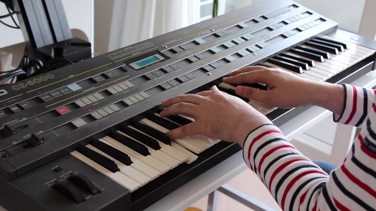 CASIO CZ-5000 MY ORIGINAL PATCHES DEMO Part1 - YouTube