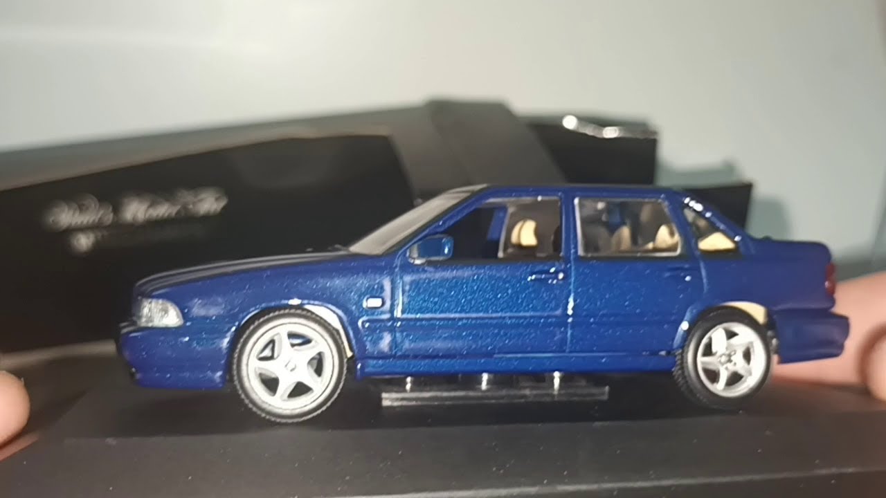 Diecast Minichamps 1/43 scale - VOLVO S70 - YouTube