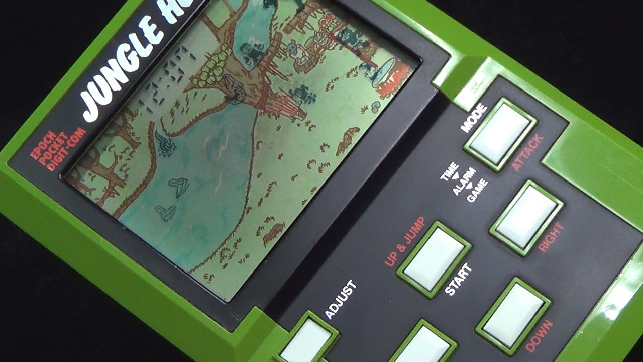 レトロ 電子ゲーム】エポック ジャングルヒーロー ポケットデジコム
