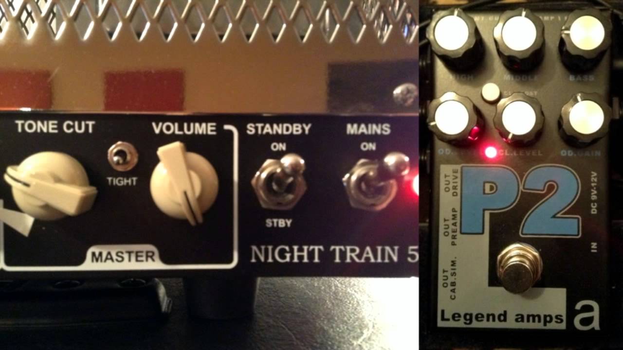 AMT Legend Amps P2 Preamp Pedal (EVH 5150) - YouTube