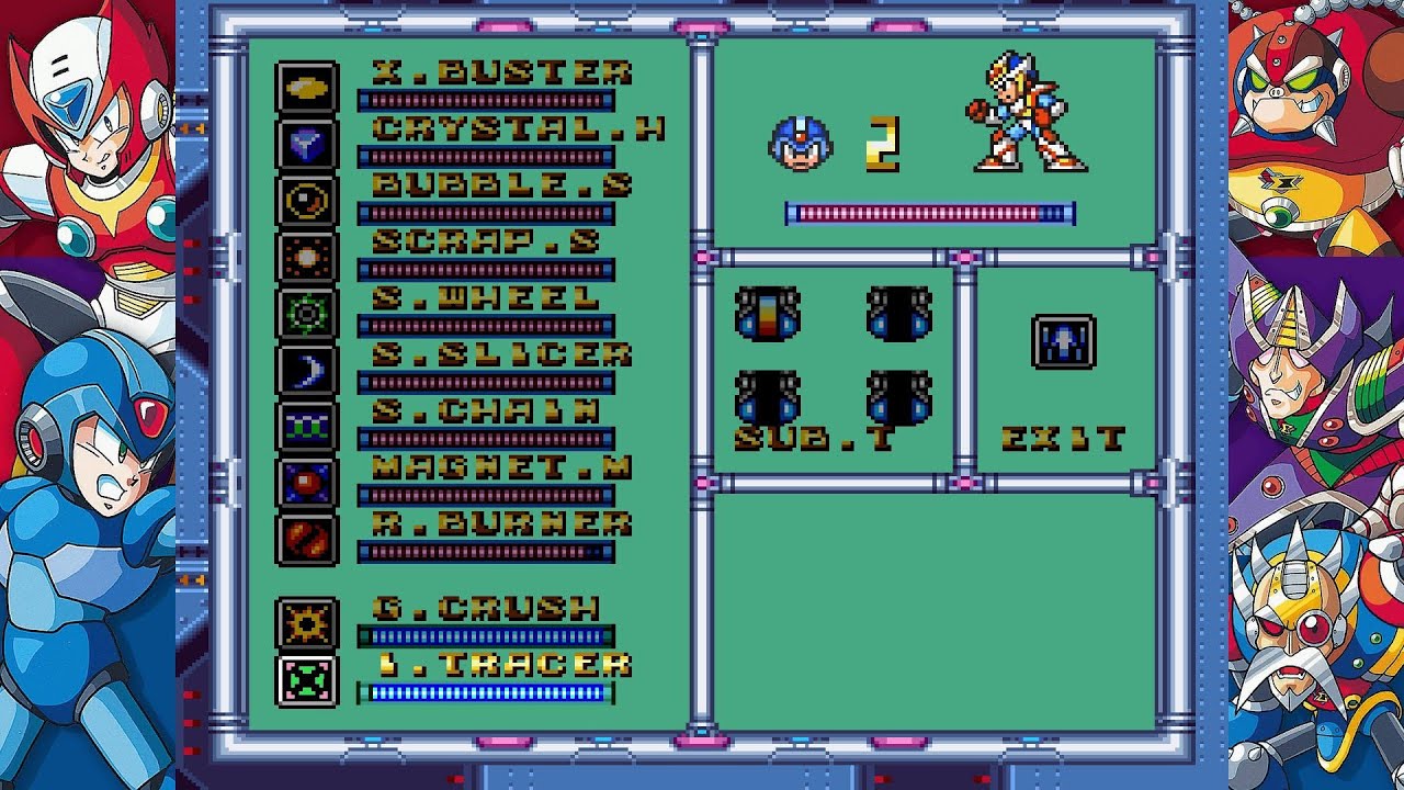 ロックマンX2のススメかた part3今回はストーリーは進めません