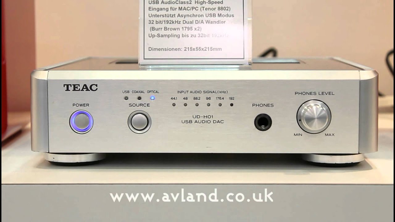 Teac UD-H01 First Look IFA Berlin 2011 by AVLAND UK (NO AUDIO