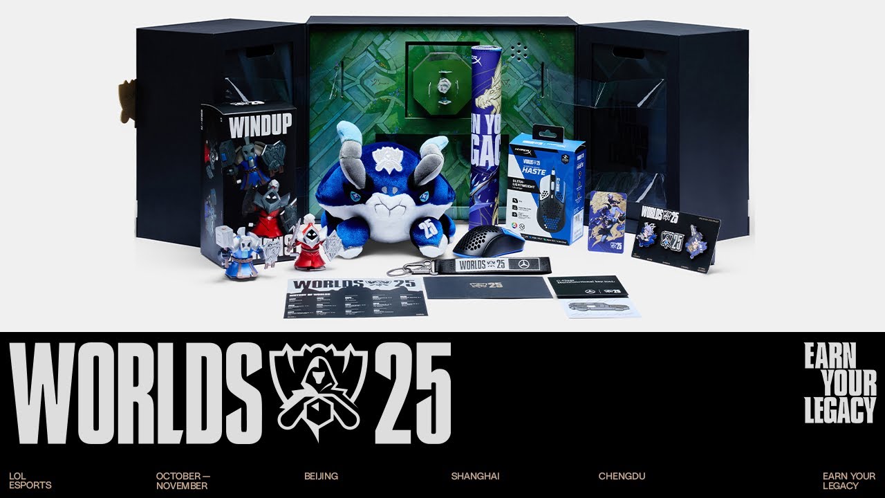 Worlds Unlocked 2025 Collector's Edition Presented by Opera GX