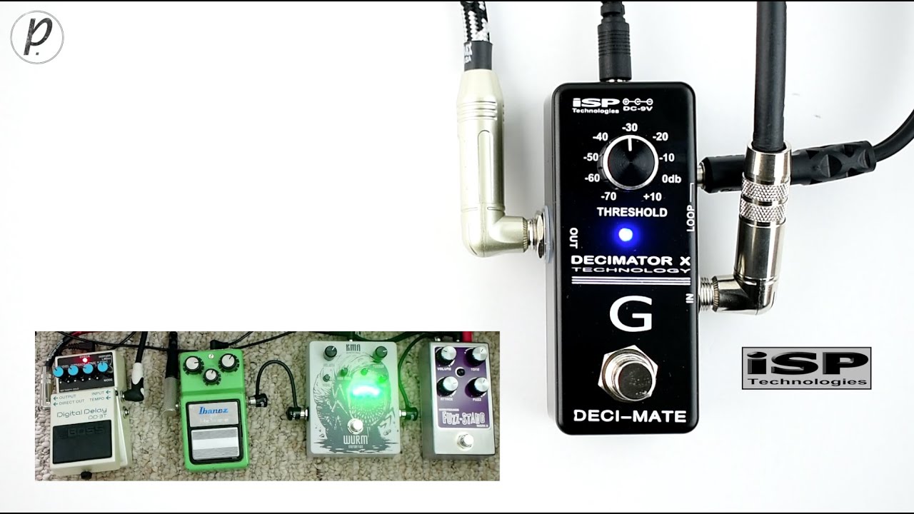 ISP Technologies DECI-MATE G Micro Decimator Noise Reduction pedal