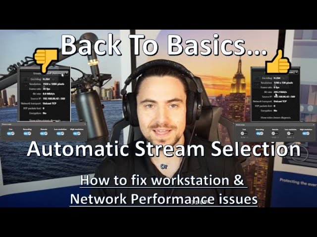Configuring Multiple Streams with Automatic Stream Selection for