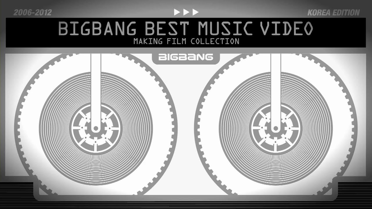 BIGBANG BEST M/V MAKING FILM COLLECTION Release spot - YouTube