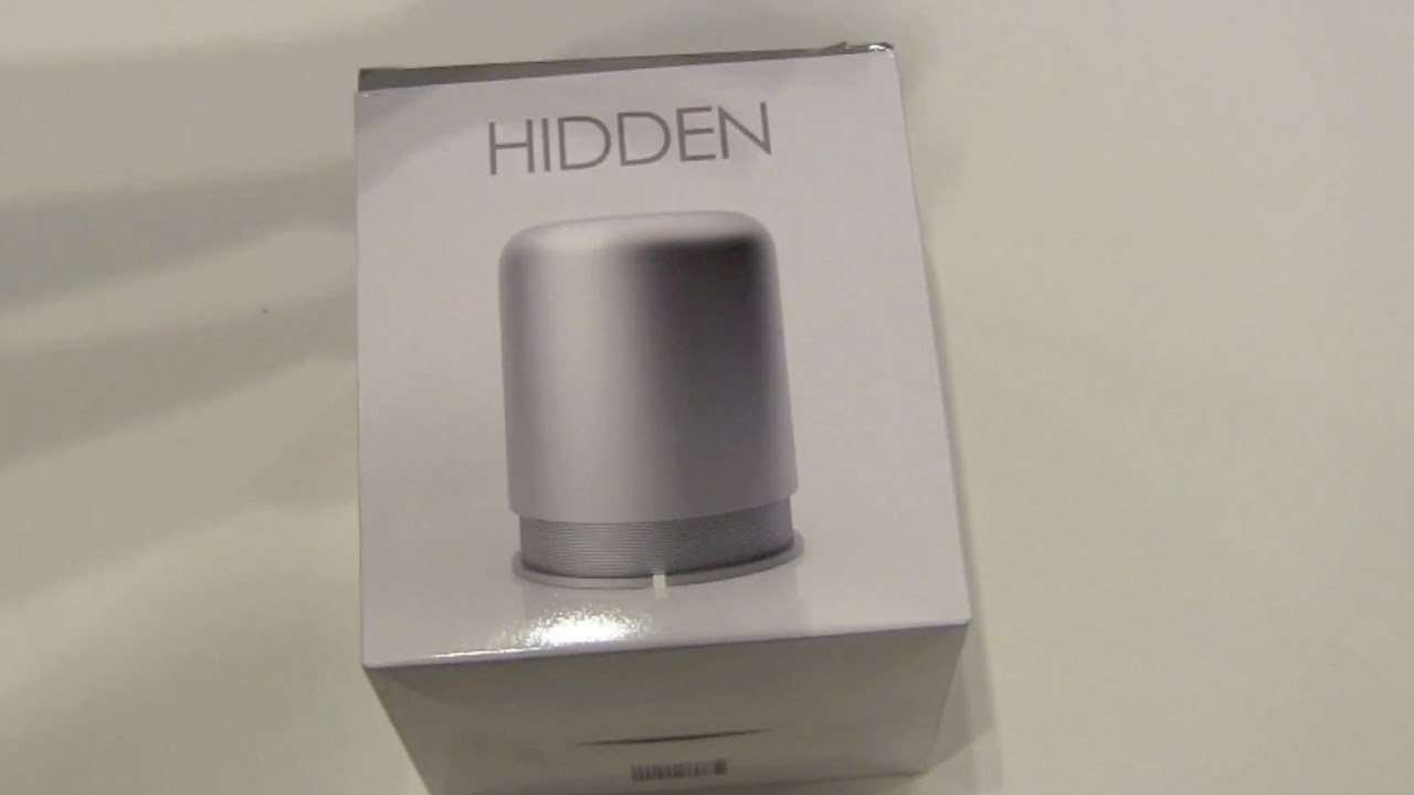 HIDDEN Radio Wireless Speaker - Kickstarter Project Unboxing - YouTube