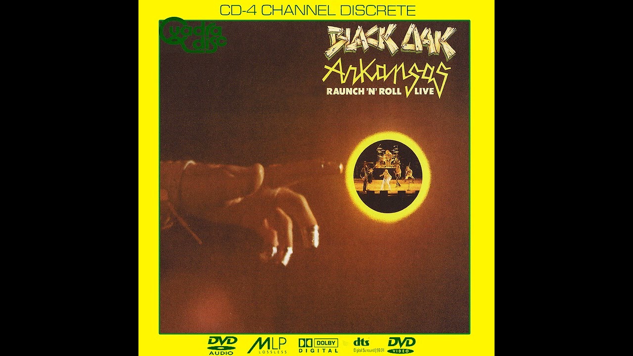 Black Oak Arkansas - Raunch 'n' Roll Live - CD-4 Quadraphonic LP