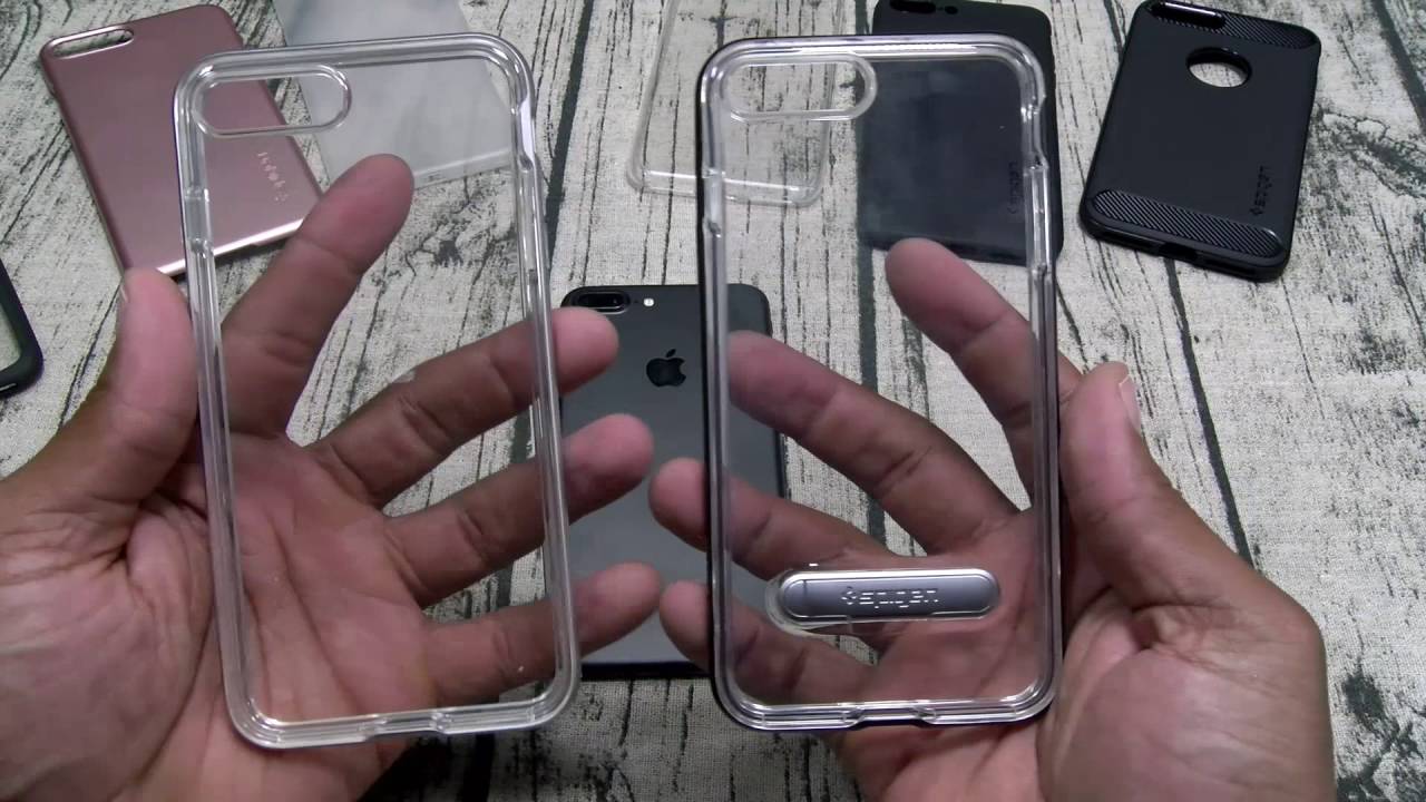 iPhone 7 Plus Spigen Case Lineup - YouTube