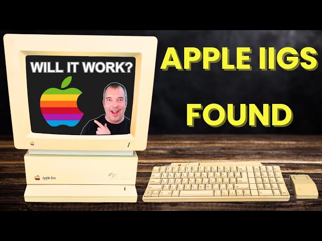 Apple IIGS Found! But Will It Startup? - YouTube