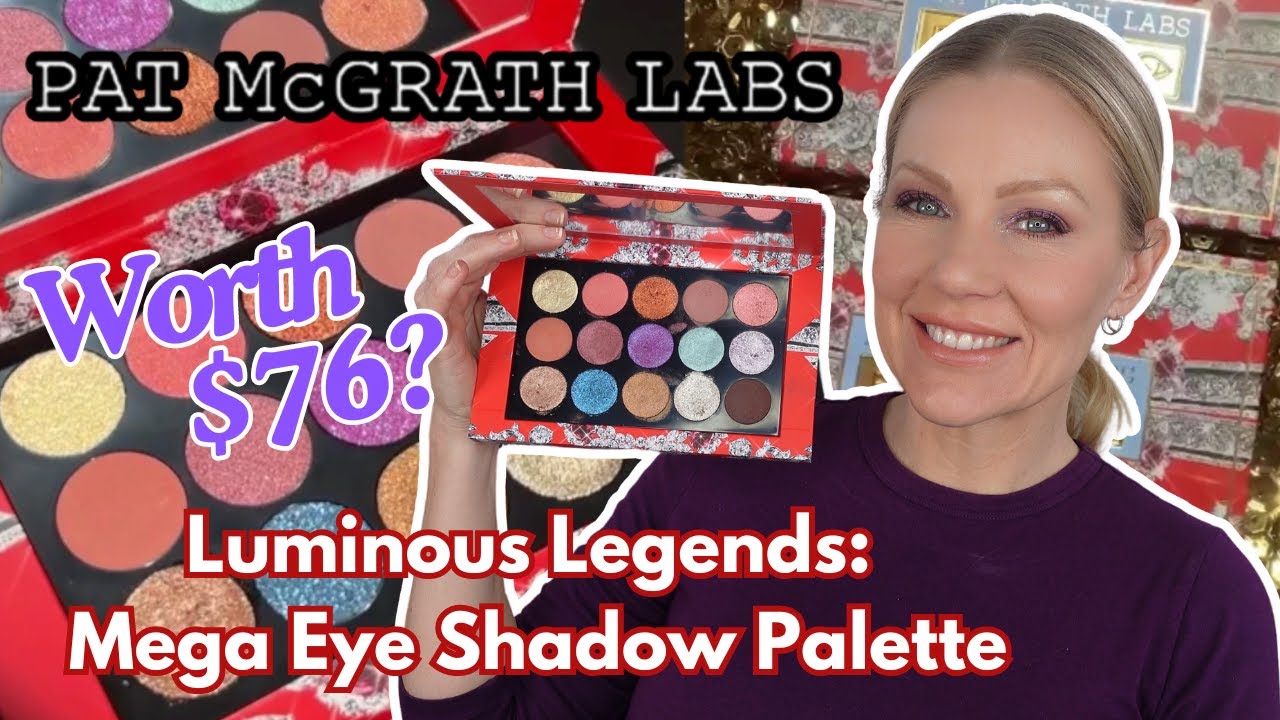 PAT MCGRATH LUMINOUS LEGENDS: MEGA EYE SHADOW PALETTE (Holiday