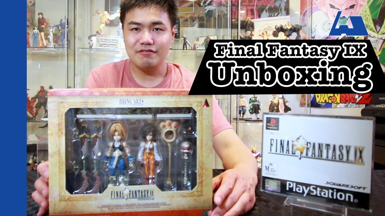 Final Fantasy IX Bring Arts Zidane & Garnet Action Figure Set