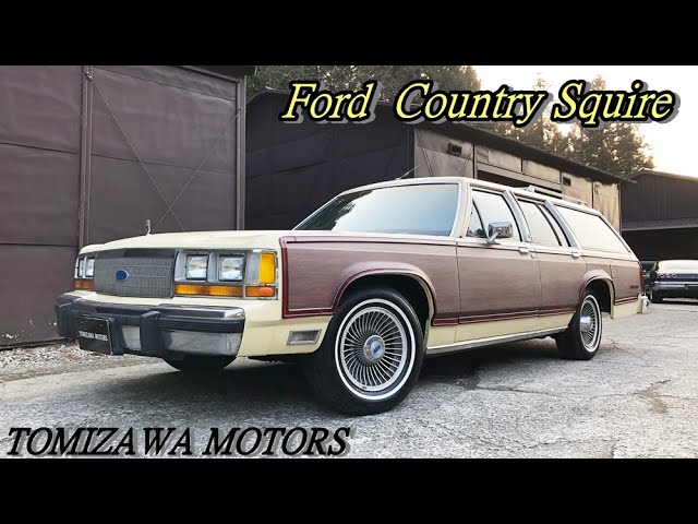 FULL ver】1989年 フォード カントリースクワイア / 1989 ford Country