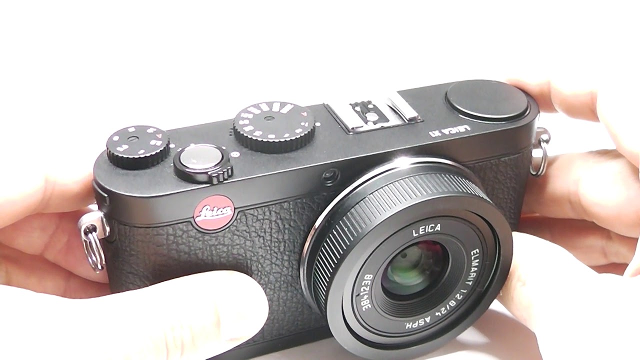 LEICA ライカ X1 ブラック 付属品一式 - YouTube