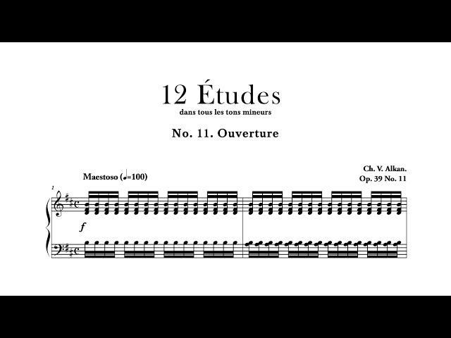 Alkan - Ouverture, Op. 39, No. 11 [Yui Morishita] - YouTube