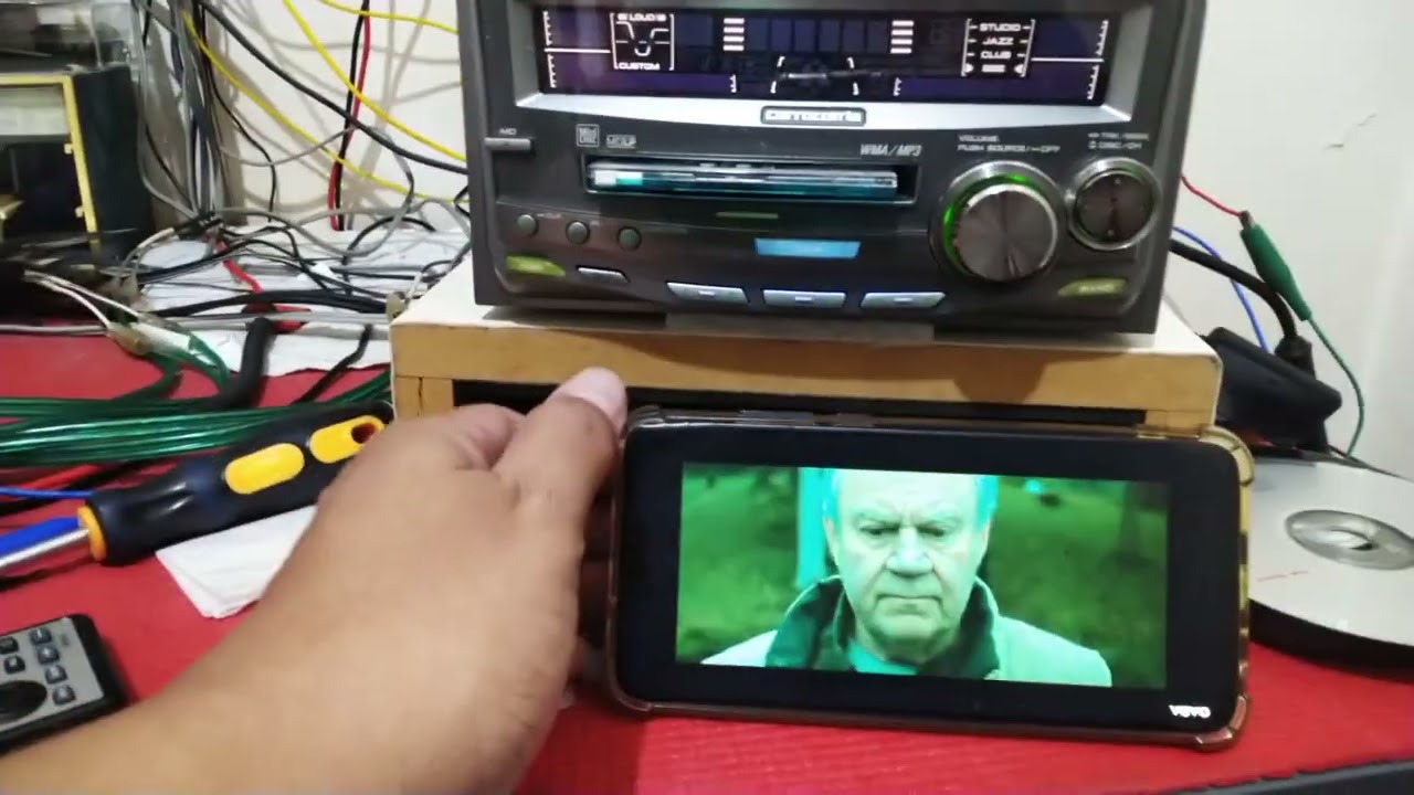 Carrozzeria FH-P050MD Double Din DSP Head unit - YouTube