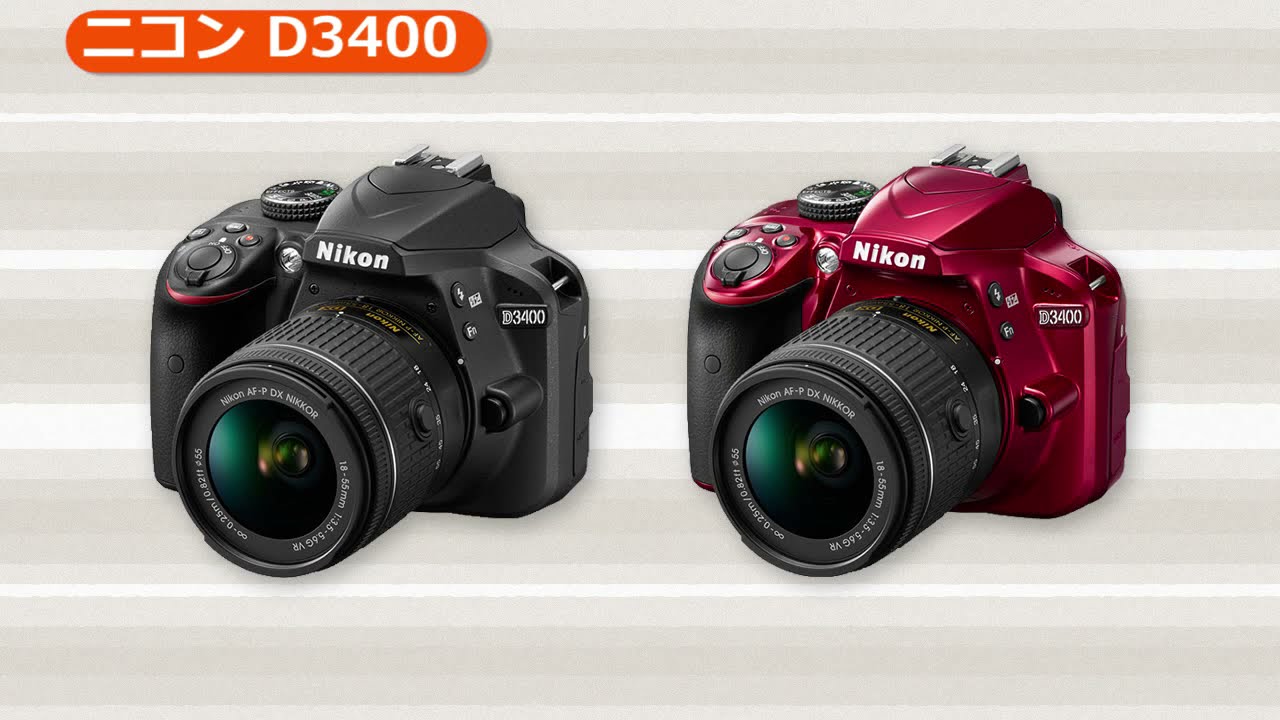 ニコン デジタル一眼レフカメラ D3400 （カメラのキタムラ動画_Nikon