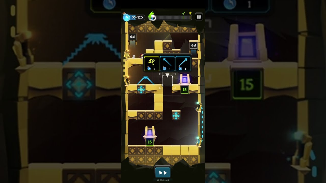 Lemmings - W: 220-49 Walkthrough - YouTube