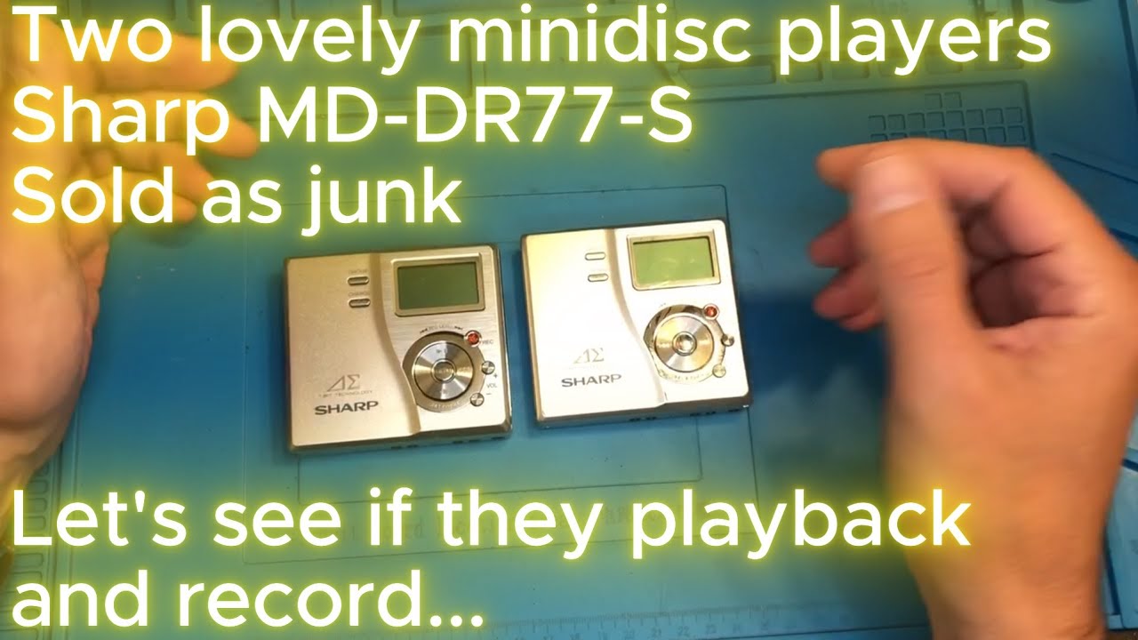 SHARP md-ds77 ジャンク シャープ MDプレイヤー ウォークマン