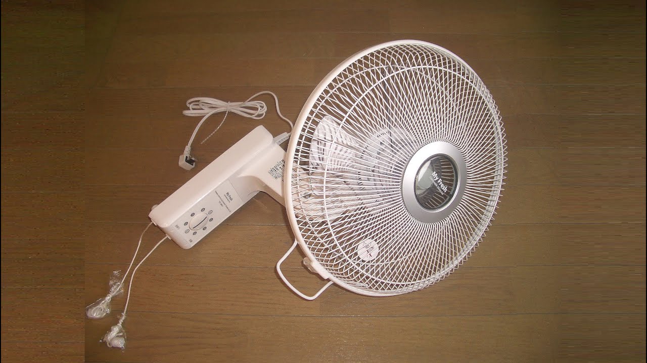 東芝 壁掛 扇風機・TLF−30H11（30cm・ひも式・5枚羽根）【生活・季節