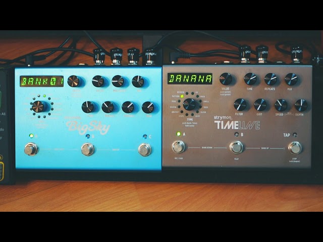 Strymon Timeline + Strymon Big Sky = Ambient Paradise! (Pattern