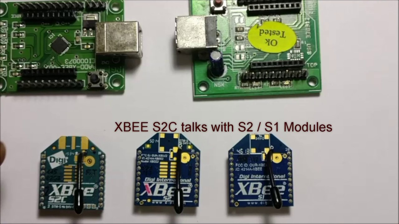 XBEE S2C Module Talks with S2 & S1 -Amazing - YouTube