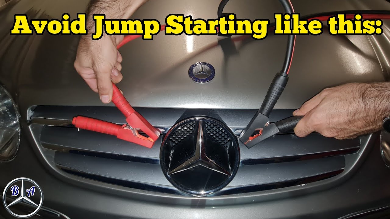 Jump Starting? Avoid damaging your Mercedes Electrical system