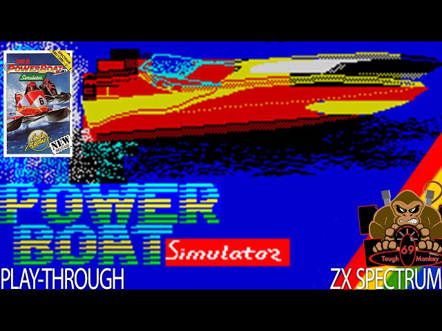 Pro Powerboat Simulator by Codemasters - 1989 - Sinclair ZX